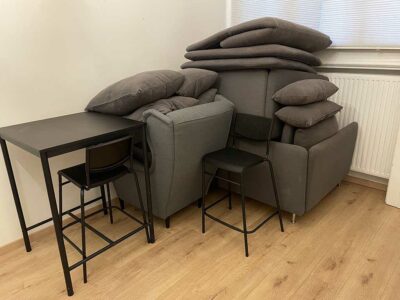 Small apartment moving with limited furniture in Budapest